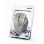 Gembird | Wireless Optical mouse | MUSW-6B-02-BG | Optical mouse | USB | Black-Spacegrey - 4